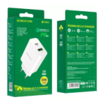 TETE DE CHARGEUR BOROFONE BA56A - Blanc