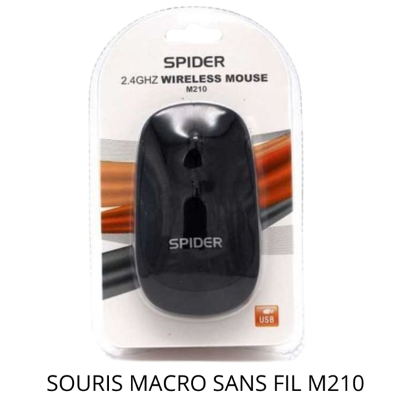SOURIS SPIDER SANS FIL M210