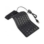 CLAVIER FLEXIBLE AZERTY FILAIRE USB TJ-818