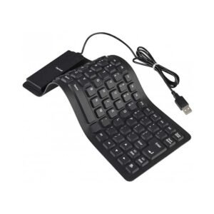 CLAVIER FLEXIBLE AZERTY FILAIRE USB TJ-818