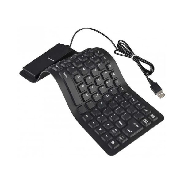 CLAVIER FLEXIBLE AZERTY FILAIRE USB TJ-818