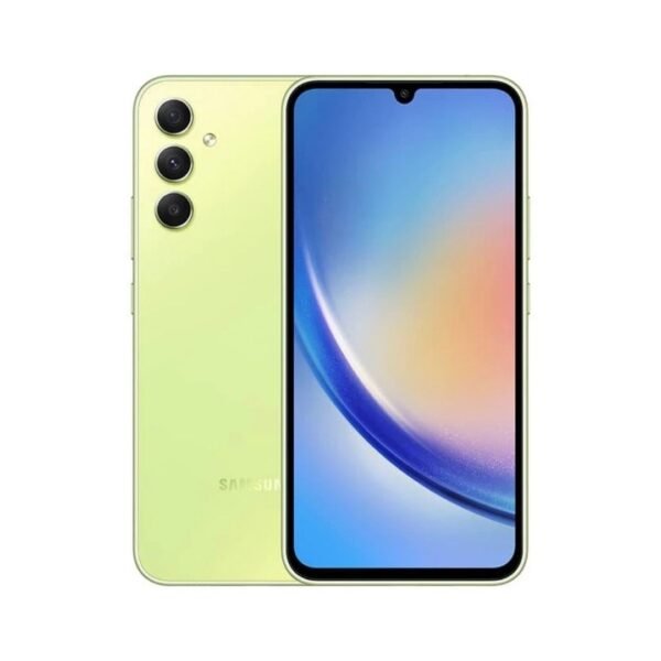 SAMSUNG GALAXY A34 8/128GO   COULEUR  VERT LIME / GRAPHITE