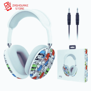 Écouteurs Bluetooth Sans Fil Graffiti Creative – Design Unique & Son Puissant