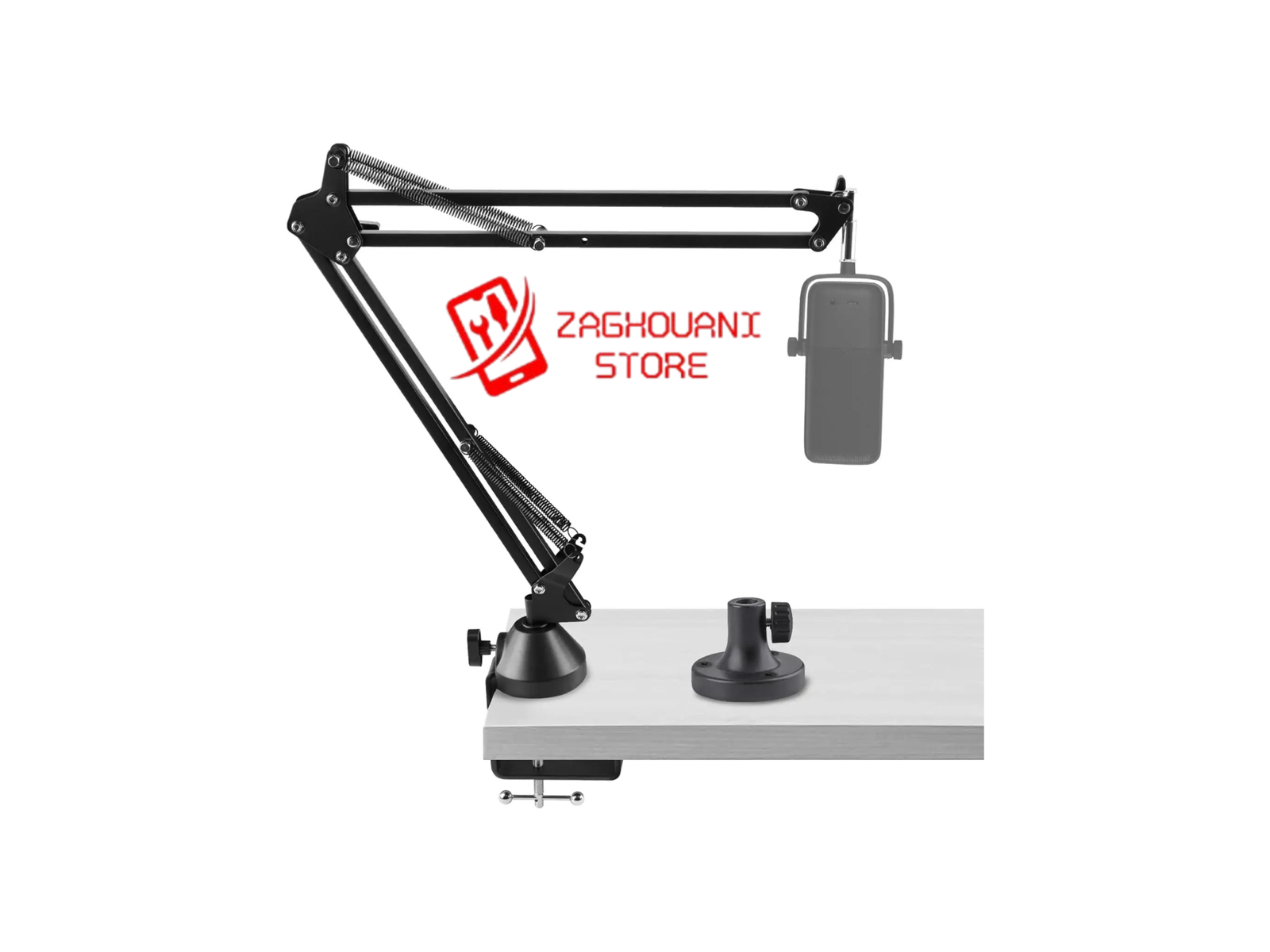 Support Téléphone Professionnel Universel – Bras Articulé - Image 4