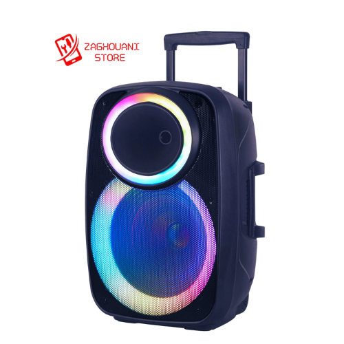NDR-A55 Portable Pull Rod Speaker with Wireless Mic – Image 2