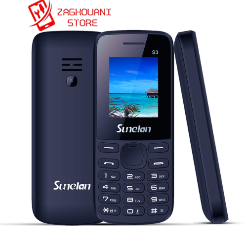 Téléphone portable Sunelan S3 – NOIR – OmegaNet