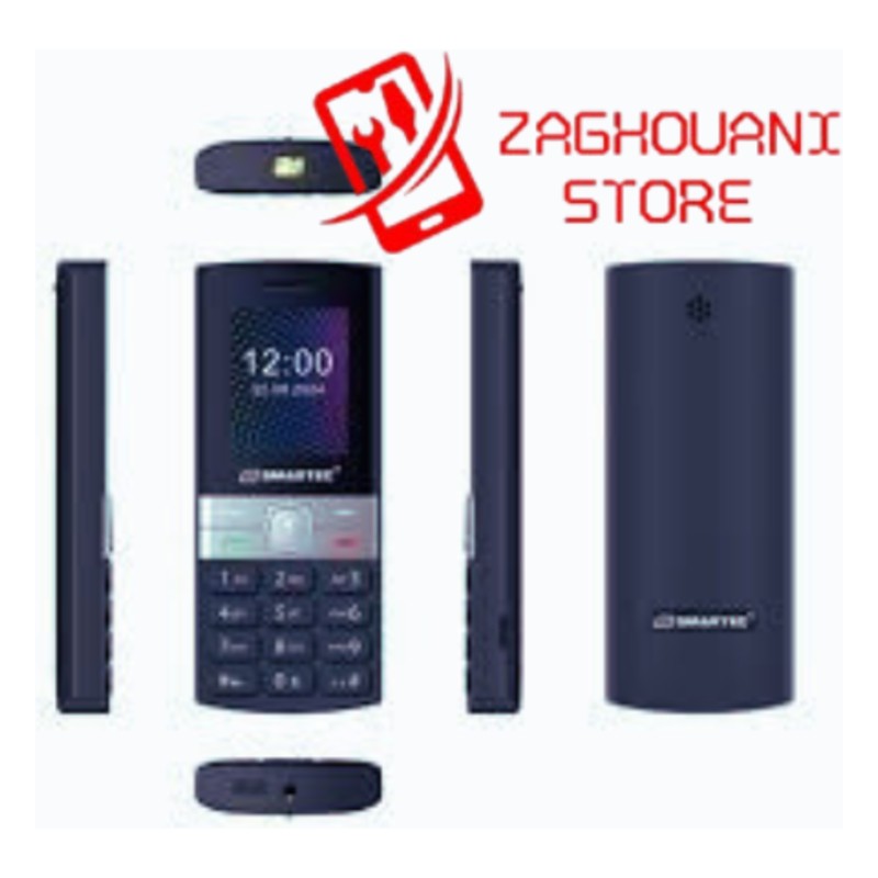 Téléphone Portable GSM SMARTEC V2 Noir